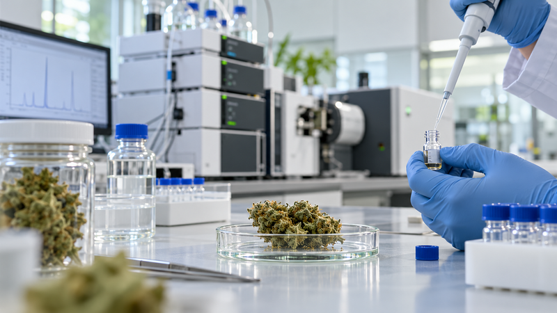 Comment détecte-t-on les pesticides dans une fleur de CBD ?