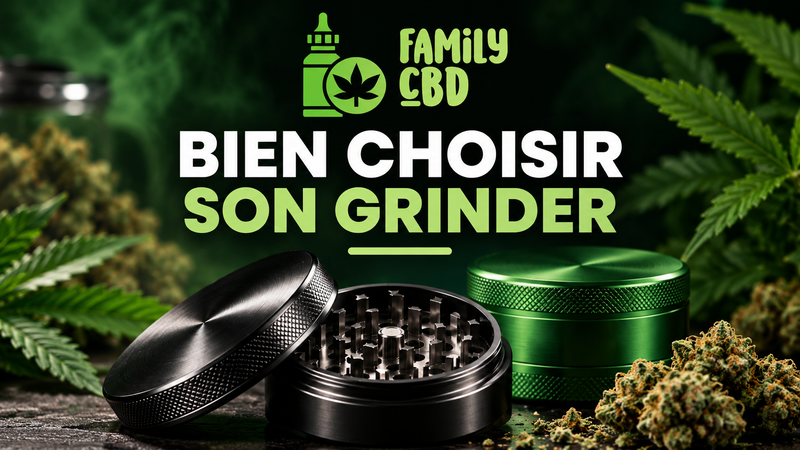 Grinder pour fleurs CBD : 2, 3 ou 4 parties, comment choisir ?