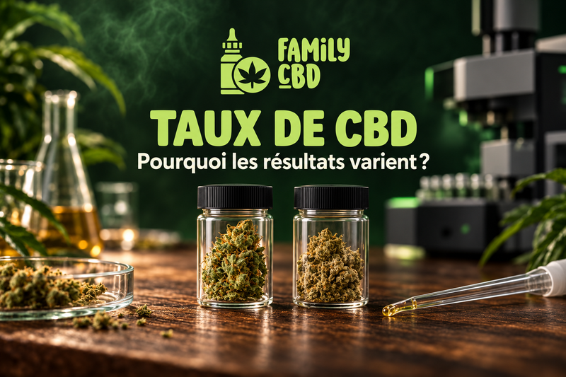 Pourquoi deux laboratoires ne donnent-ils pas le même taux de CBD ?