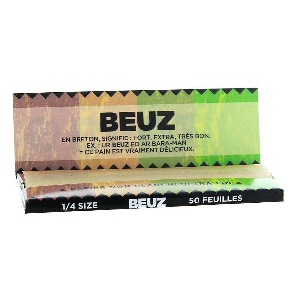 Feuilles BEUZ 1/4 non blanchies