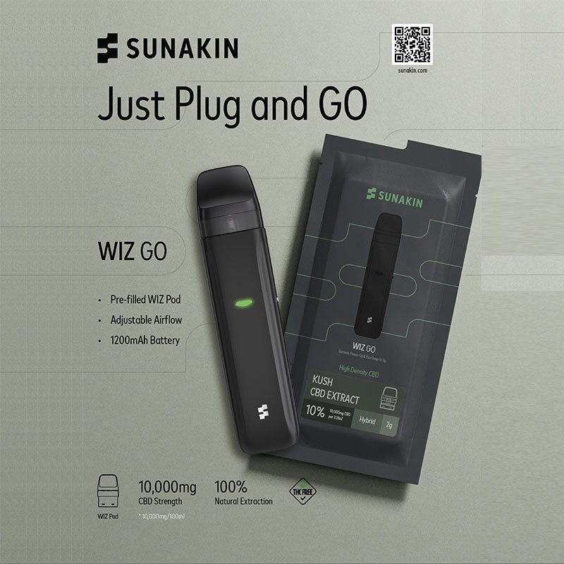 KIT POD CBD WIZ GO