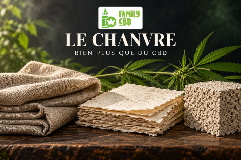 Le chanvre, bien plus que du CBD : vêtements, papier et maisons