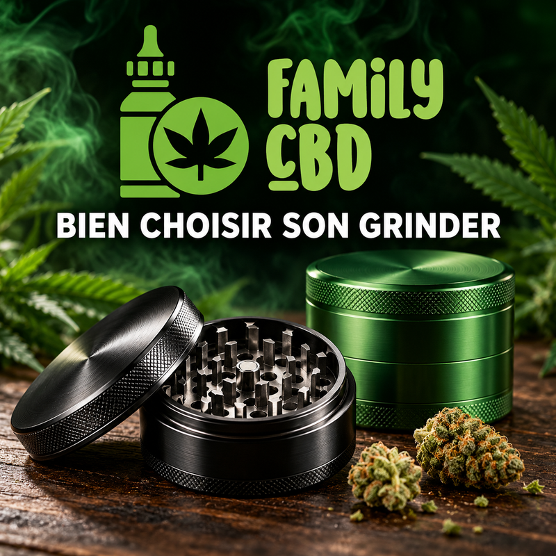 Grinder pour fleurs CBD : 2, 3 ou 4 parties, comment choisir ?