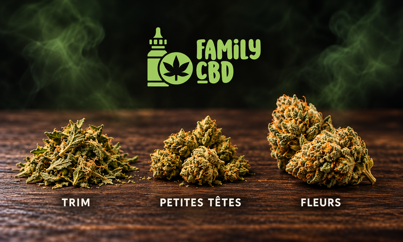 Trim CBD et petites têtes : quelles différences ?