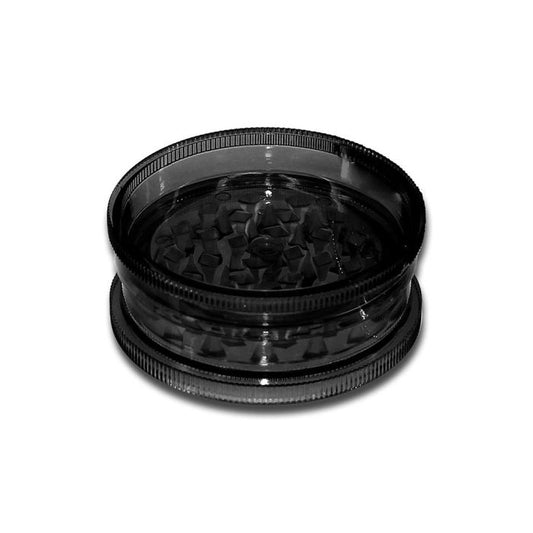 Grinder Acrylique Noir 2 parties (Black Leaf) 57 mm