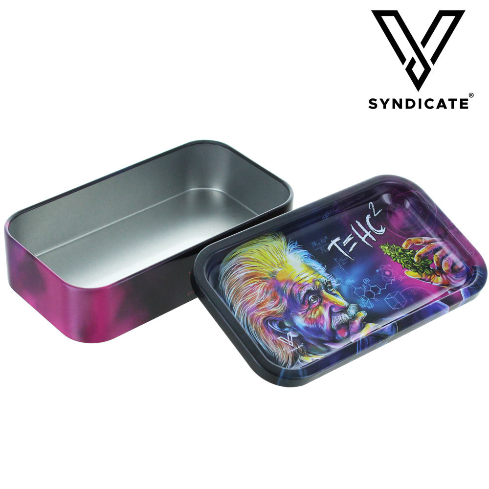 BOITE EN MÉTAL V-SYNDICATE SYNDICASE 2.0 "T=HC2 EINSTEIN"