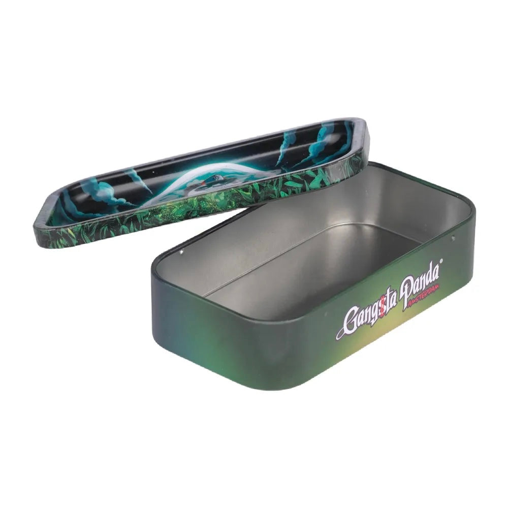 Boite à tabac en métal Gansta Panda UFO