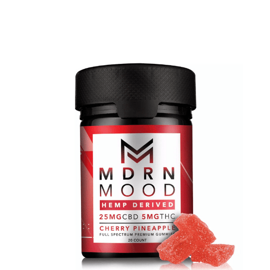 Bonbon CHERRY PINEAPPLE CBD 25mg (20pcs) - Mdrn Mood