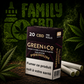 Cigarette CBD Premiun - Green And Co (20pcs)