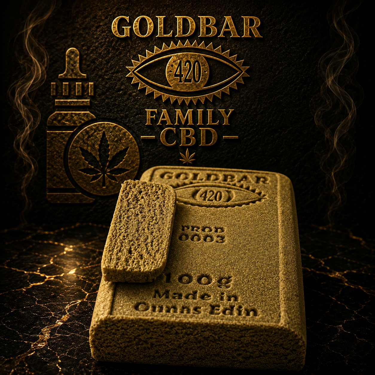 Lingot STRAWBERRY BELDI HASH #003 OUSNA EDIN CBD – GoldBar420