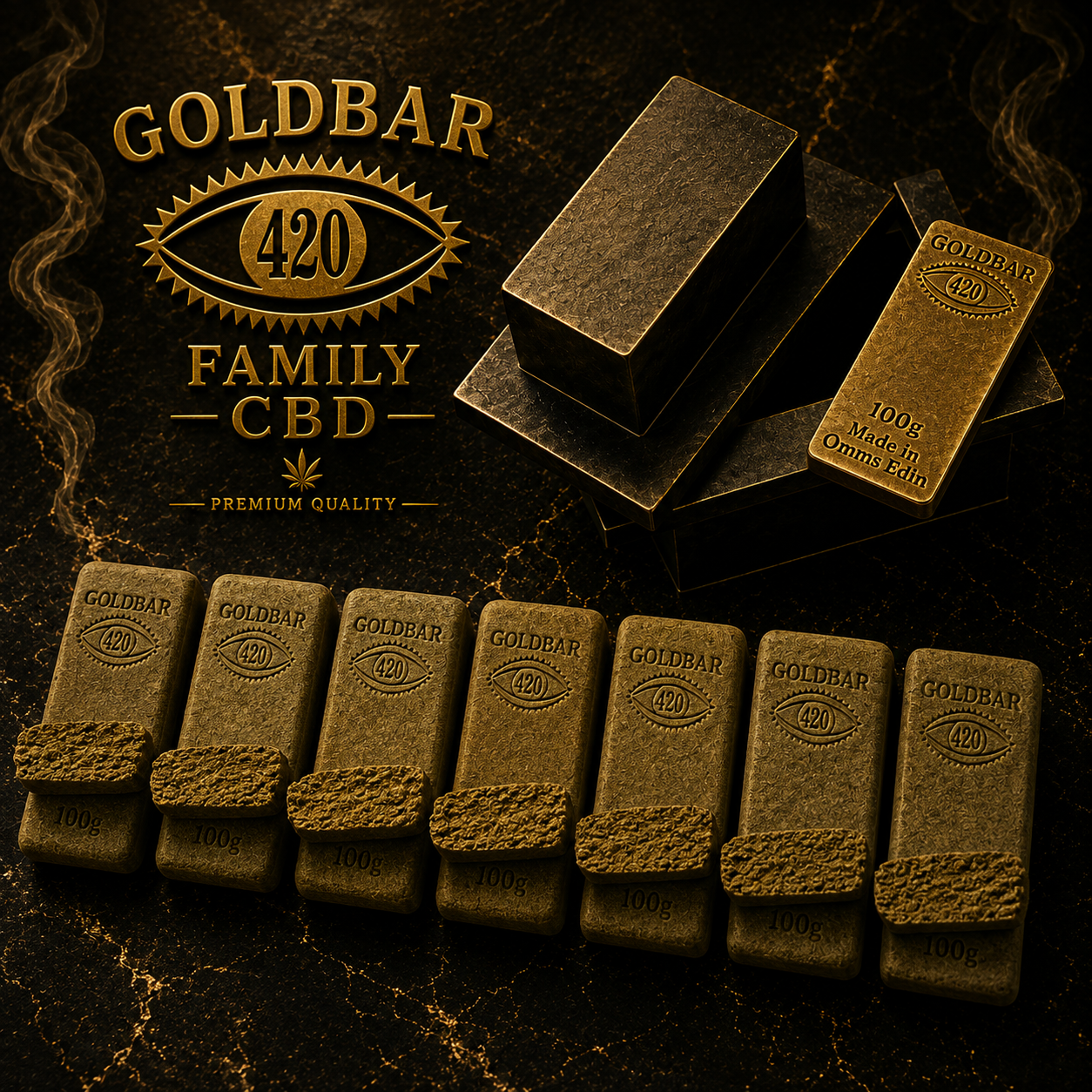 Lot Découverte  CBD – GoldBar420