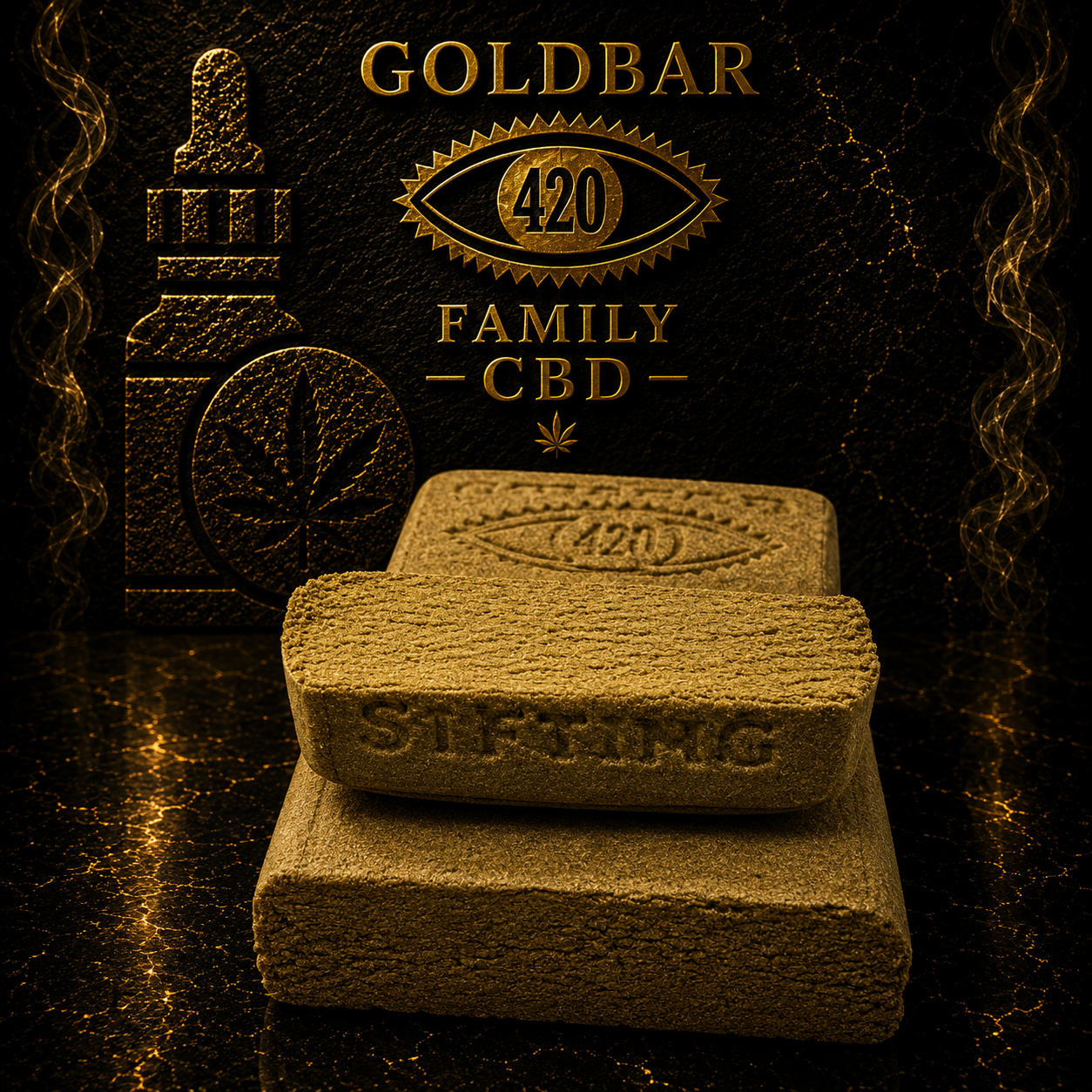 Lingot Cherry Blossom CBD – GoldBar420®