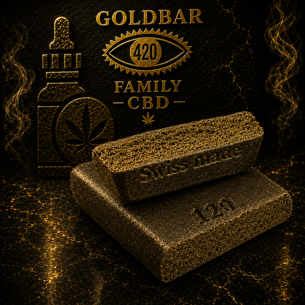 Lingot Caramello CBD – GoldBar420