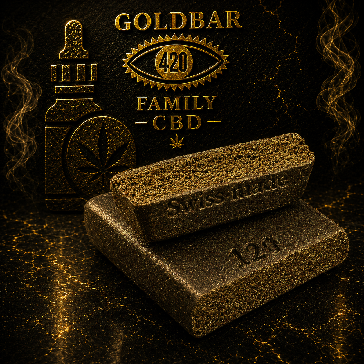 Lingot Caramello CBD – GoldBar420