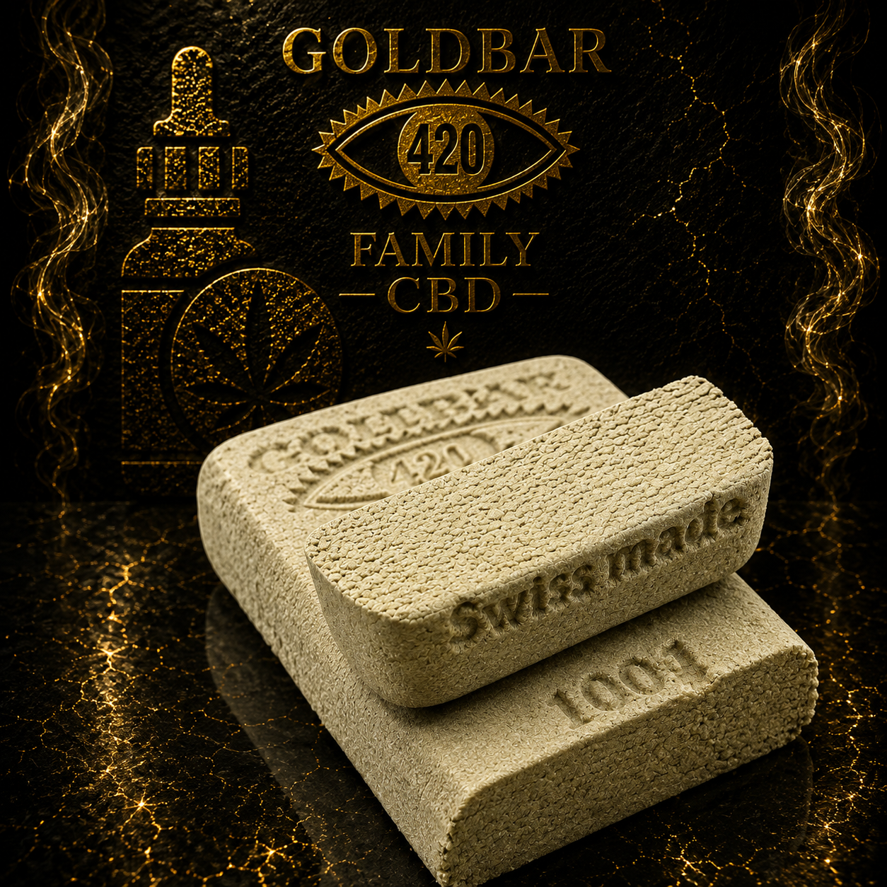 Lingot Orangella CBD – GoldBar420