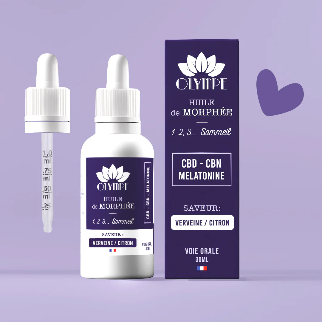 CBD et Mélatonine Pour Sommeil Profond MORPHEE 30ML