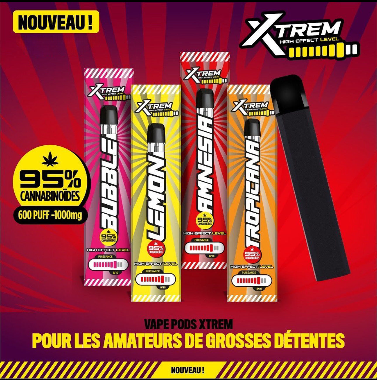 XTREM PUFF RECHARGE POD FAMILY CBD BY smoke family XTREM PUFF RECHARGE POD FAMILY CBD BY smoke family