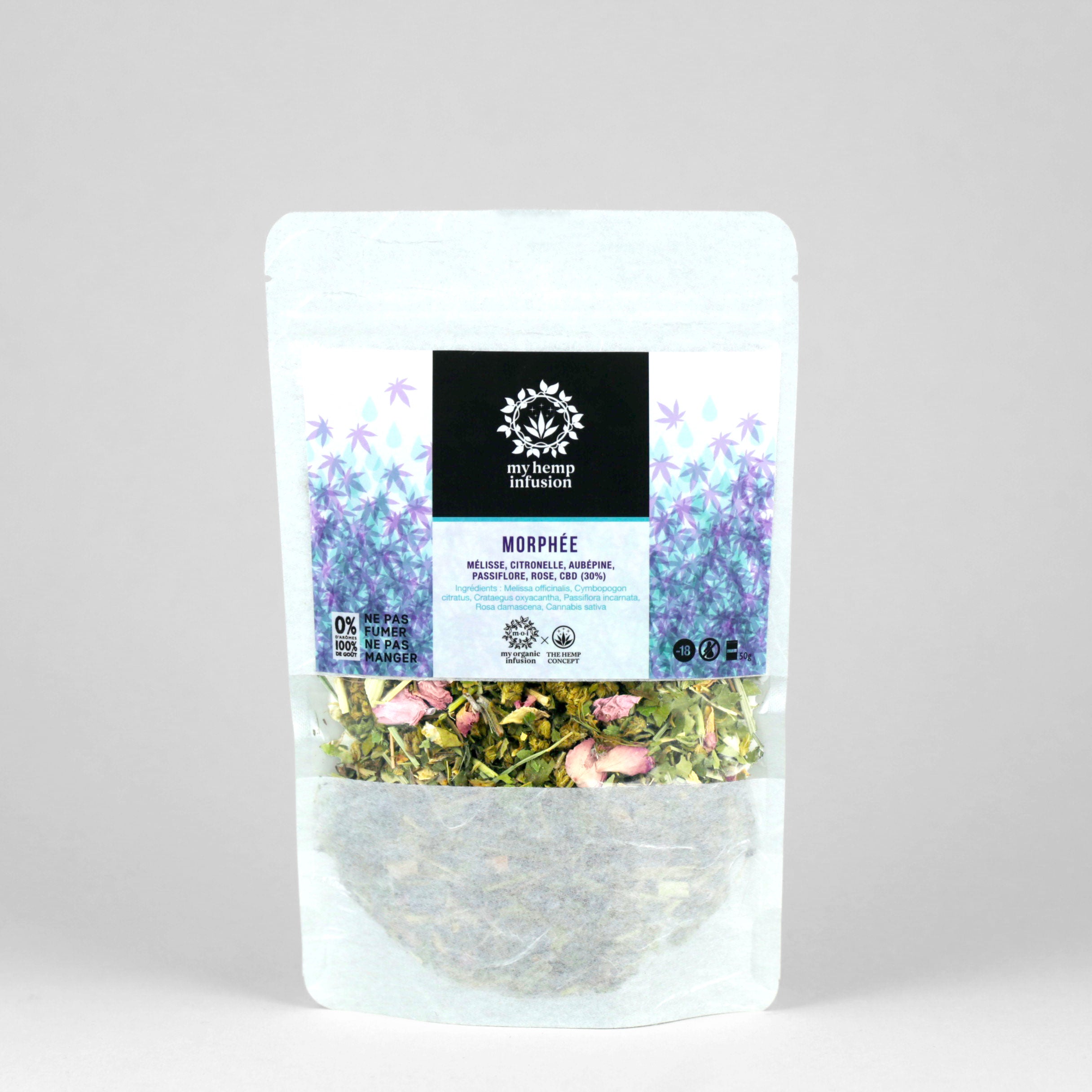 MY HEMP INFUSION au CBD Morphée en vrac 50g