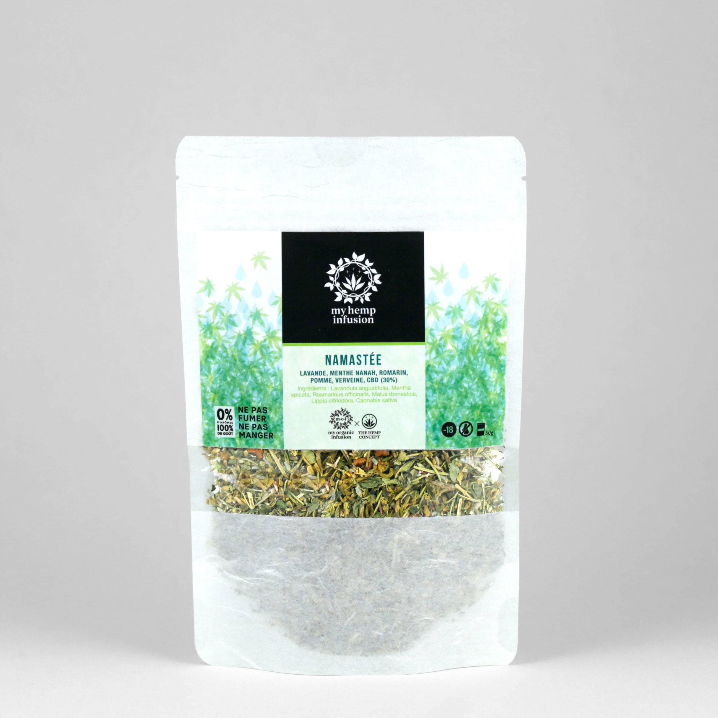 MY HEMP INFUSION au CBD Namastée en vrac 50g