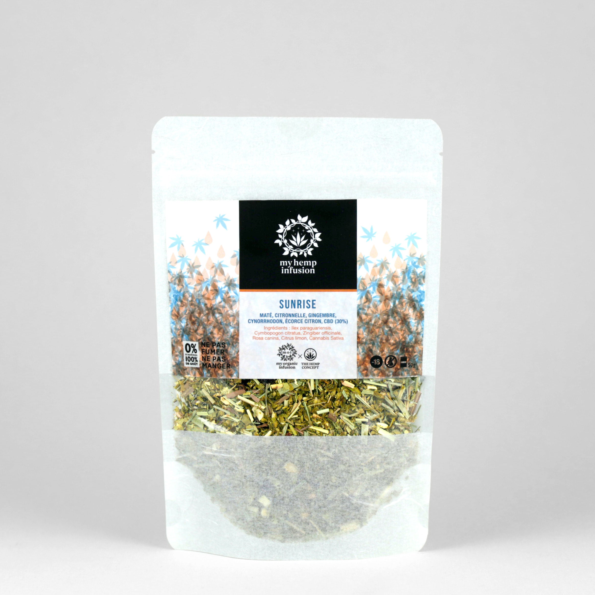 MY HEMP INFUSION au CBD Sunrise en vrac 50g