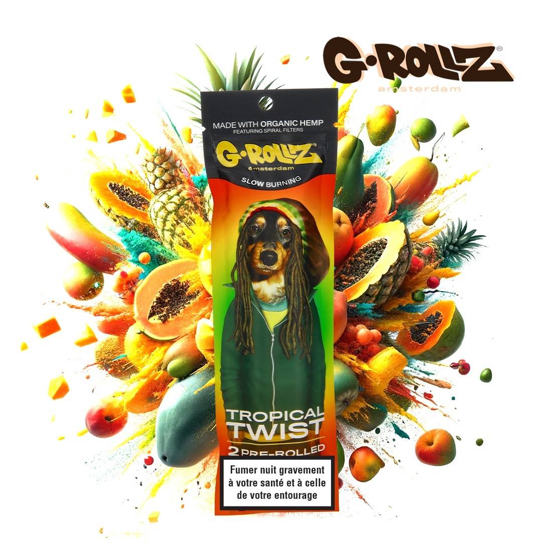 BLUNT CHANVRE G-ROLLZ AMSTERDAM TROPICAL TWIST PAR 2