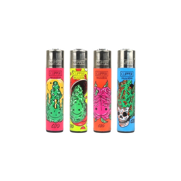 Briquet Motif Strange Clipper
