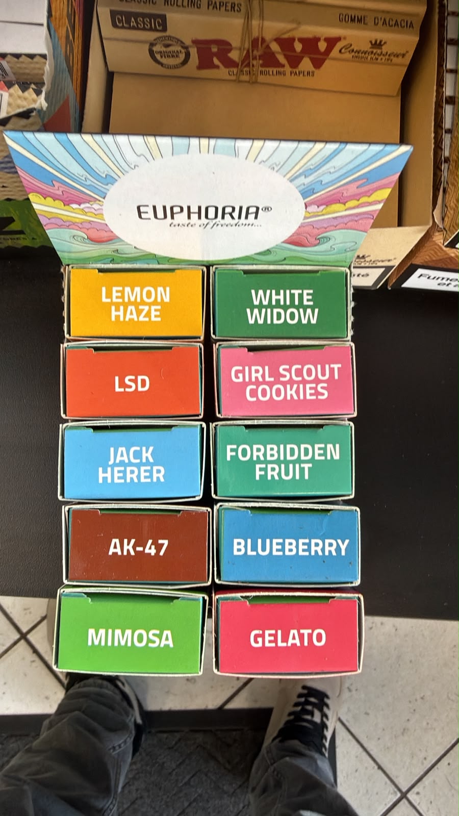 Euphoria Seeds - variétés disponibles