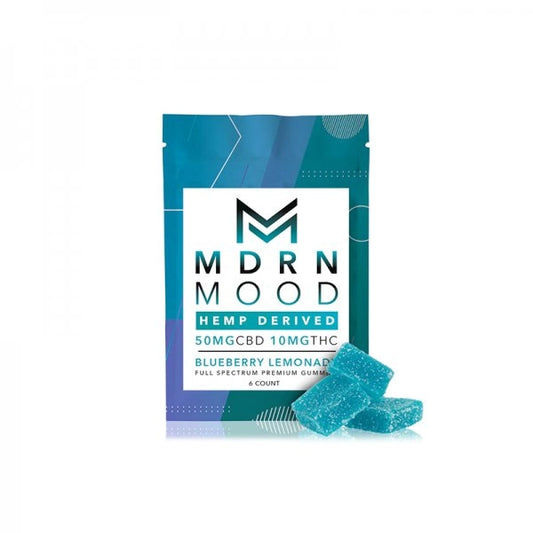 Bonbons Blueberry Lemonade CBD 50mg (6pcs) - Mdrn Mood