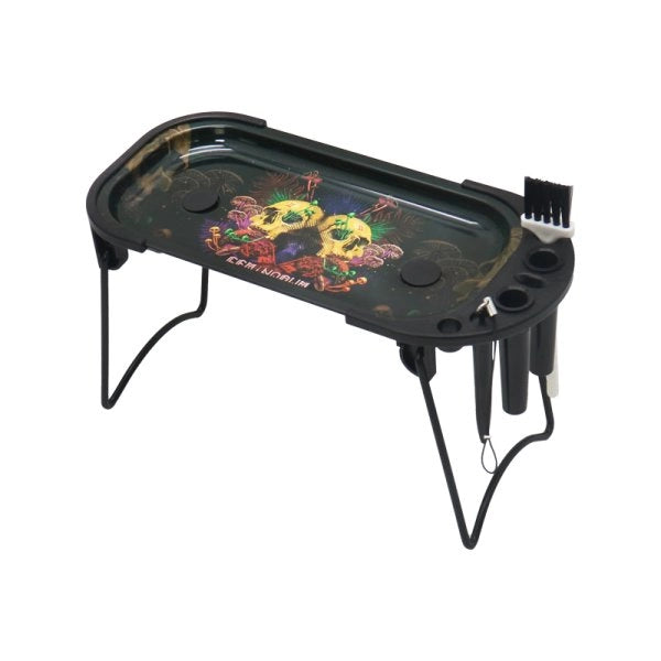 Plateau Rolling Console Rondes (216x98mm)