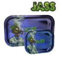 Plateau à rouler JASS Professor Smoking – Métal – 18 × 14 cm