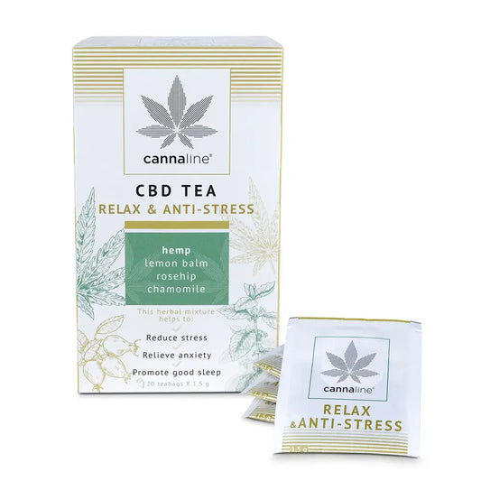 Tisane CBD Relax Cannaline – 20 Sachets