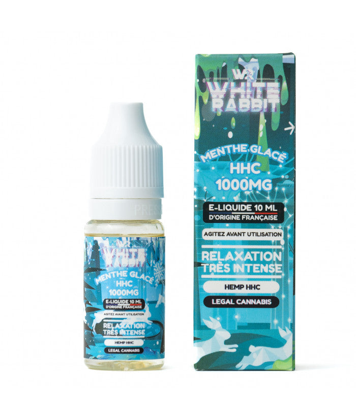 E-liquide HHC Menthe Glacée 10ml Relaxation Intense - White Rabbit